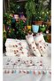 (6Th Set) 50X90 cm Bird and Flower Embroidered Tasseled Velvet Texture Luxury Towel Set