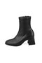 Dikra Black Women's Heeled Boots - 4