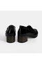Women's Black Desacomfort Heeled Patent Leather Shoes - 8