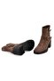 Brices Tan Women's Leather Boots - 8