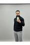 Stand-Up Collar Knitwear Men's Sweater - 5