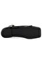 Women's Black Mary Jane Leather Ballerinas - 7