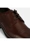 Men's Brown Desacomfort Lace-Up Leather Shoes - 6