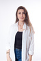 Women's Oversize Cotton Linen White Shirt (100% Flamed) - 3
