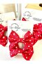 5 Pieces Handmade Double Combination Red and White Star Buckle for 23 April, 29 October - 5