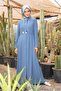 Pleated Judge Collar Oversuit 1424