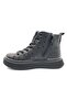 Cool aisha orthopedic non-slip sole unisex children's boots black - 4