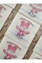 Gift New Year's Day Birthday Preschool Activity Card Snowman Blue 12 Pcs - 2