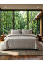 Alaçatı Boutique Striped Cotton Double Duvet Cover Set - 6