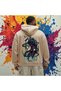 Anime Kaisen Jujutsu Hooded Men Women Hooded Cosplay Gojo Satoru Sweatshirt