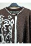 Superior Quality, Very Large Size, Soft Coat Model Knitwear Poncho - 5