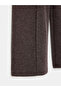71934 Wide Leg Pants with Stitching Detail - Brown M. - 8