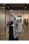 Cotton Cocoon Lotus Flower Shawl Natural and Elegant Design - 3