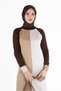 TRICOLOR TRICOT DRESS 42084