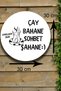 Cafe, Restaurant, Tea Stove Wall, Door Painting Ornament Models, Wooden Decorative Stylish Wall Decoration - 5
