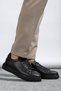 Tiggo Men's Black Daily Flexible Lightweight Sole Guaranteed Sports Shoes Sneakers - 6