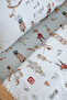 Merry and Bright New Year Montessori Bedding Set with Sheets (100X200 - 50X70 - 80X180+20) - 5