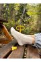 Winter Nope Embosed Short Women's Socks - 4