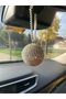 Mini Disco Ball - Crystal Rearview Mirror Ornament - Fun Car Accessory - Gift Car Ornament (4.5cm) - 4