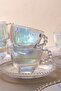 Beaded Luster 6 Person 90ml Glass Coffee Cup 17064 - 3