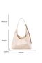 Luna Women's Cream Shoulder Bag Soft Interior and Exterior Texture Quality Craftsmanship - 6
