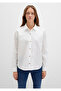 Printed White Shirt Loose Fit / Relaxed Fit 1211286-91353 - 5