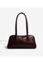 Women's Retro Soft Patent Leather Hand and Shoulder Bag - 2