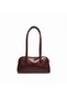 Women's Retro Soft Patent Leather Hand and Shoulder Bag
