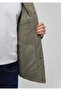 Quilted Khaki Velvet Jacket Loose Fit / Relaxed Fit 0110458-85485 - 7