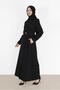 BIRDED HOODED ZIPPER DETAILED TOP 10481 - 2