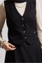 Vest Skirt Suit 44805 - 4
