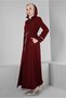 Beli̇ Büzülü K Hooded Pardesü 10685 - 2