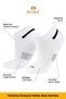 Original Unisex 2 Pairs Premium Bamboo Trainer Flexible Comfort Model 4 Seasons Sports & Casual Short Socks - 2