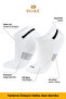 Original Unisex 1 Pair Premium Bamboo Trainer Flexible Comfort Model 4 Seasons Sports & Casual Short Socks - 2