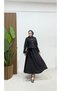 Elsa Skirted Hijab Scuba Suit BRC1504-1 Black - 8