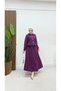 Elsa Skirted Hijab Scuba Suit BRC1504-1 Plum - 6