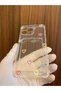 iPhone 15 Pro Max Heart Printed Card Holder Phone Case Cover Cover Case - 5