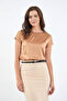 Satin Half Sleeve Blouse