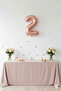 Rose Gold 2 Year Old Foil Balloon 76-80 cm