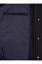 Navy Blue Shirt Collar Padded Coat 50319253-Vr033 - 6