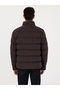 Brown Wide Hooded Jacket Hooded Coat 50319254-Vr029 - 5