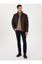 Brown Wide Hooded Jacket Hooded Coat 50319254-Vr029 - 4