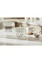 3-Piece Triple Glass Vacuum Lid Spice Jar Set - 6