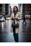 Women's Black Leather Shoulder Bag – Handbag, Shoulder Bag, Special Model Élan - 7