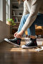 Black Fishback Printed Convers Unisex Canvas Sneaker Shoes