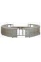 Hot Tub Surround Grey Poly Rattan - 5