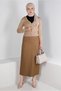 HIDDEN SLIT SKIRT 60365