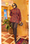 Piped Ethnic Pattern Quilted Jacket -11 - 5