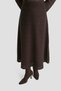 New Season Belted Pulu Vest and Pulu Skirt with Zippered Waist Lined Skirt Top and Bottom Set - 4
