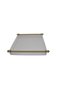 Large Tray with Long Brass Handles